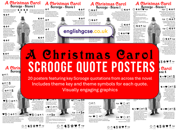 A Christmas Carol Scrooge Revision Posters EnglishGCSE co uk a-christmas-carol-scrooge-revision-posters-englishgcse-co-uk