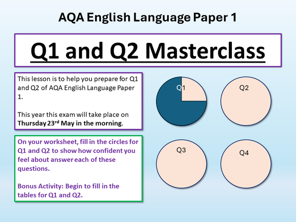 aqa english language paper 1 question 2 examples