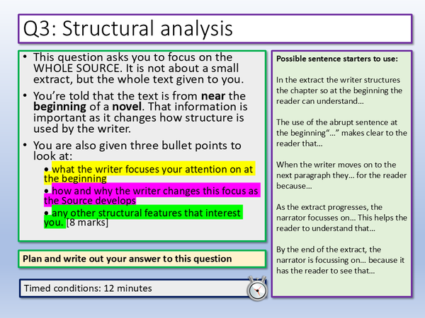 AQA English Language Paper 1 Section A November 2025 Walkthrough ...