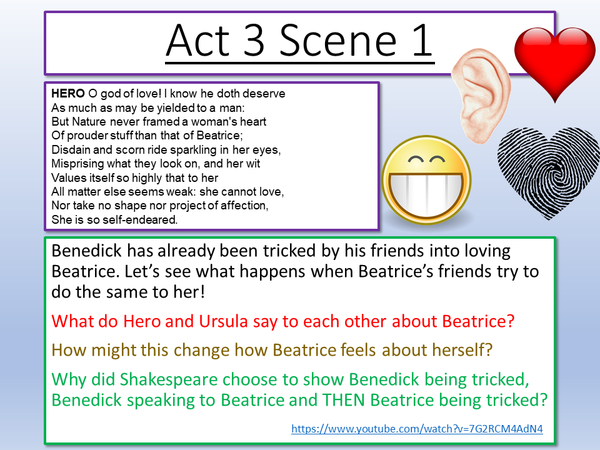 Much Ado About Nothing Beatrice EnglishGCSE