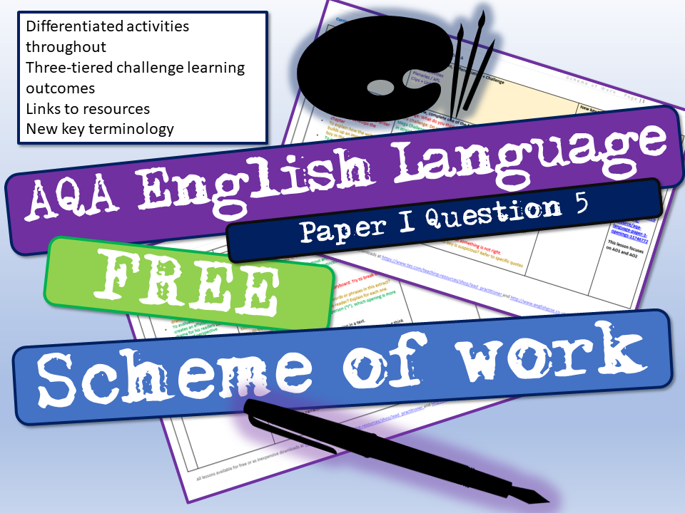 Aqa English Language Paper 1 Question 5 Model Answers 2021