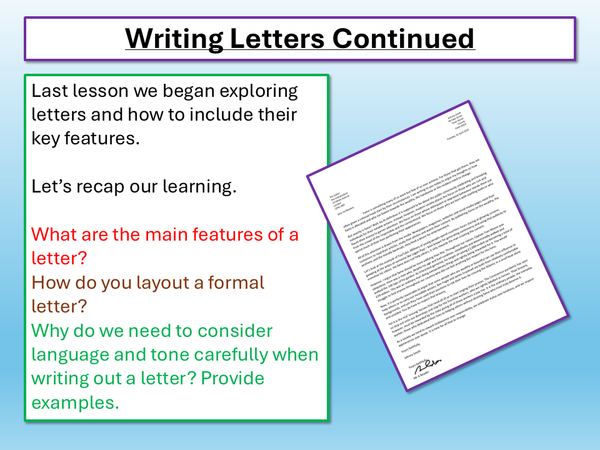 Edexcel IGCSE English Language Paper 1 Letter Writing – EnglishGCSE.co.uk