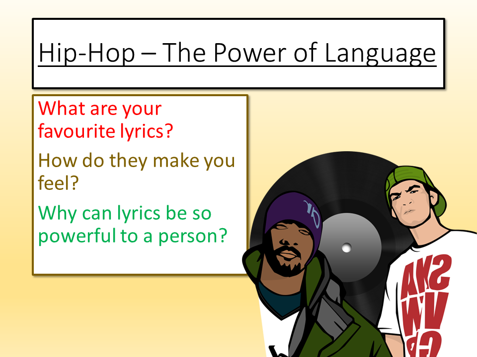 Hip Hop Language Analysis – EnglishGCSE.co.uk