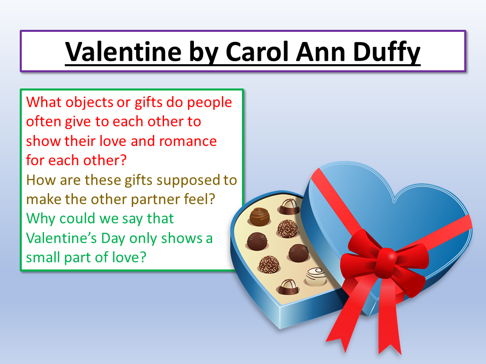 Valentine carol ann deals duffy