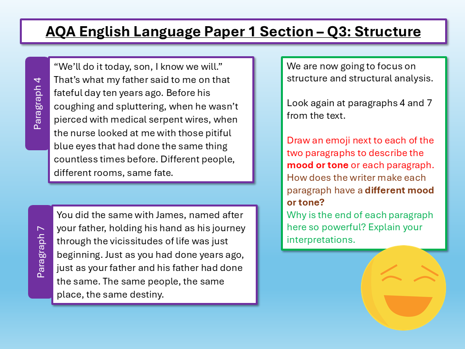 AQA English Language Paper 1 Q3 Structure 2026 EnglishGCSE co uk aqa-english-language-paper-1-q3-structure-2026-englishgcse-co-uk