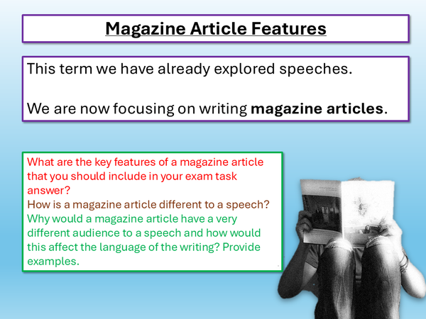 Edexcel IGCSE English Language Writing Articles – EnglishGCSE.co.uk