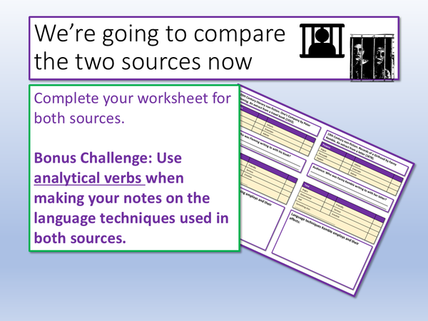 Comparing Text Gcse AQA English Language Paper 2 2026 Q4 Comparing Texts – EnglishGCSE.co.uk
