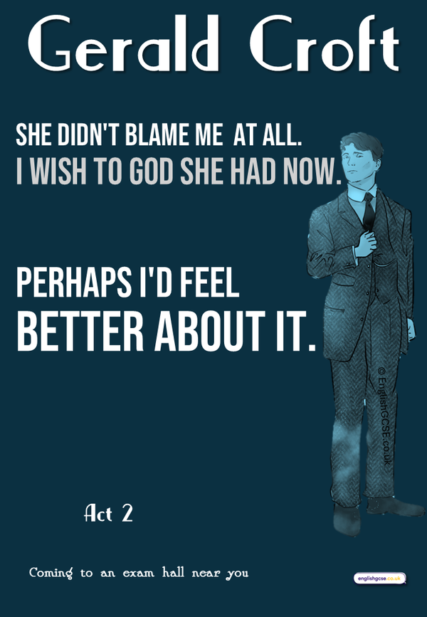 Gerald Croft An Inspector Calls Posters Revision – EnglishGCSE.co.uk