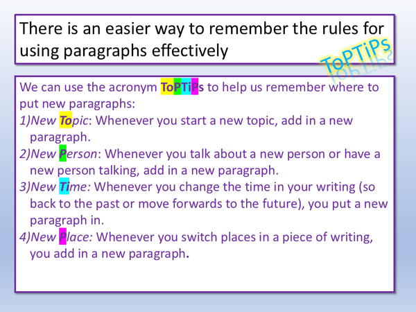 AQA English Language Paper 1 Q5/Section B Paragraphing for Effect 2026 ...