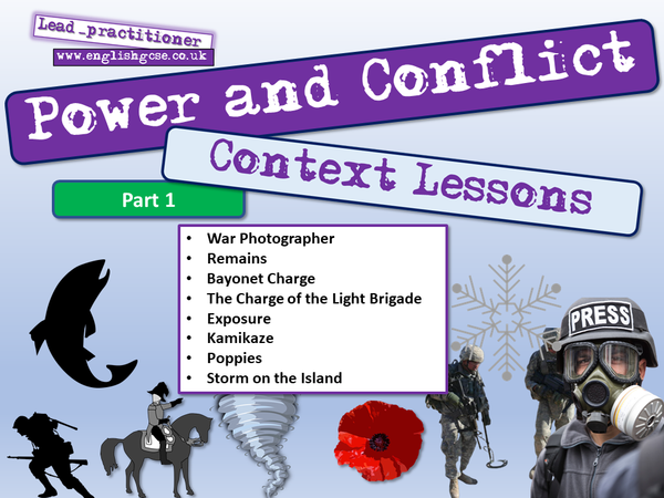 Power and Conflict Context Lessons – EnglishGCSE.co.uk