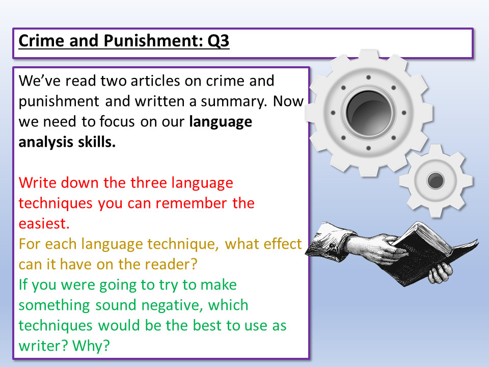 Language Analysis Questions Language Paper 2 - Q3 Language Analysis – EnglishGCSE.co.uk