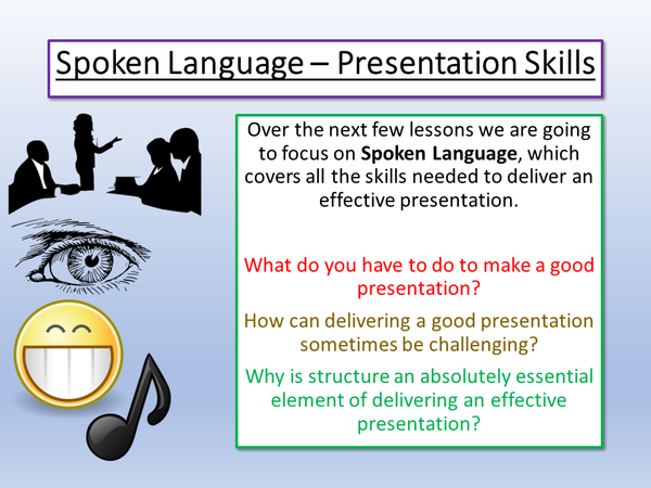 Non Spoken Language Spoken Language - Non-Fiction – EnglishGCSE.co.uk