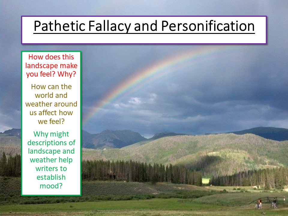 Creative Writing Pathetic Fallacy – EnglishGCSE.co.uk