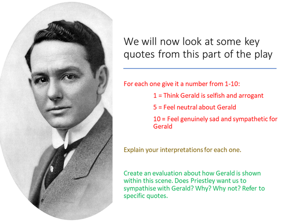 An Inspector Calls Gerald and Daisy – EnglishGCSE.co.uk