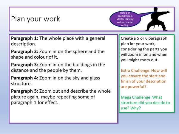 AQA English Language Paper 1 Section B Planning Lesson – EnglishGCSE.co.uk